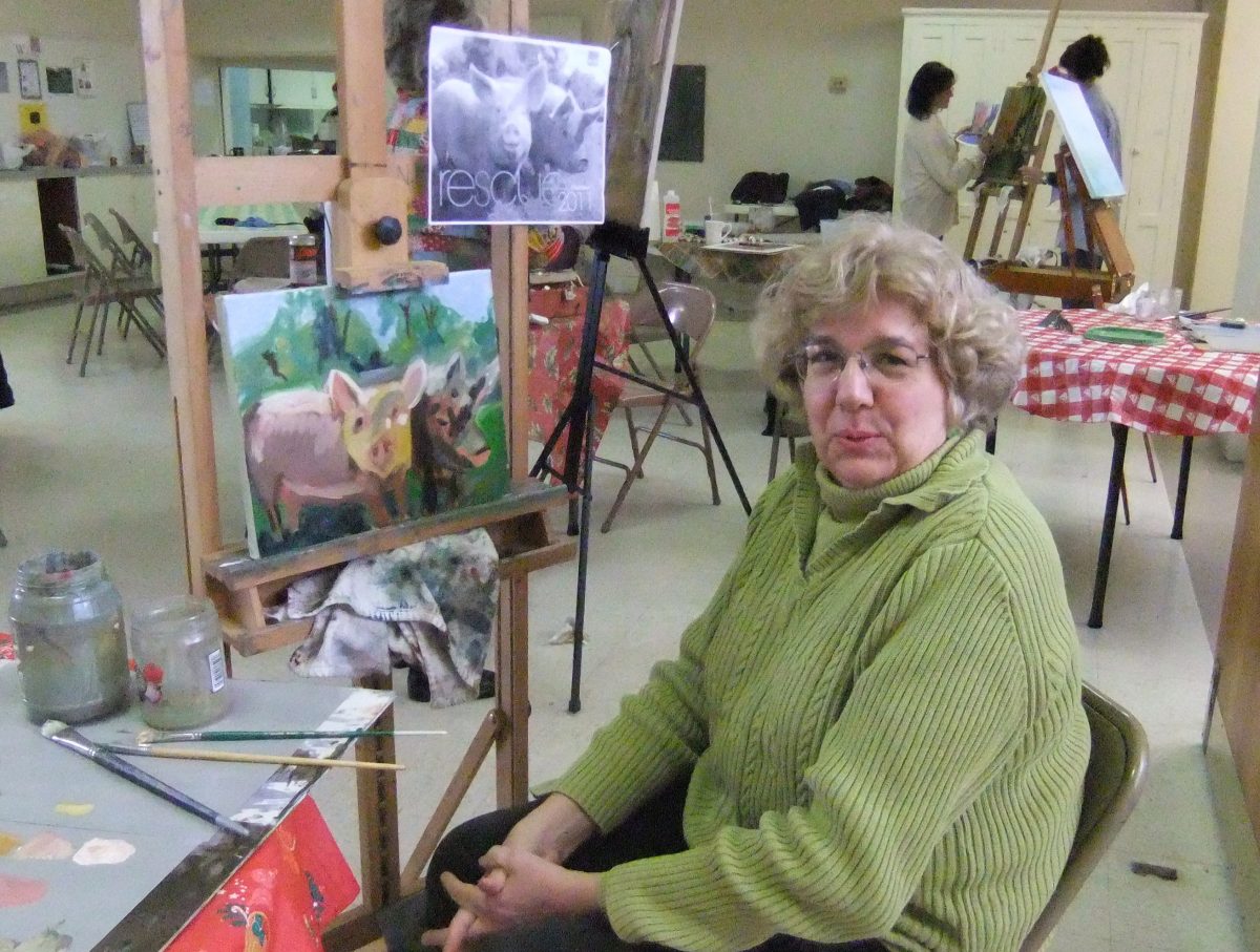Meet our Artists Extroadinaire,  Nancy Marie Spotts and mother Udella Spotts