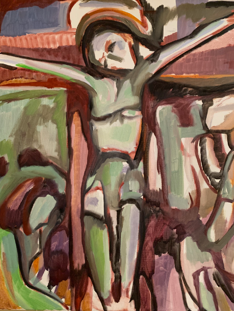Grace's painting, faith